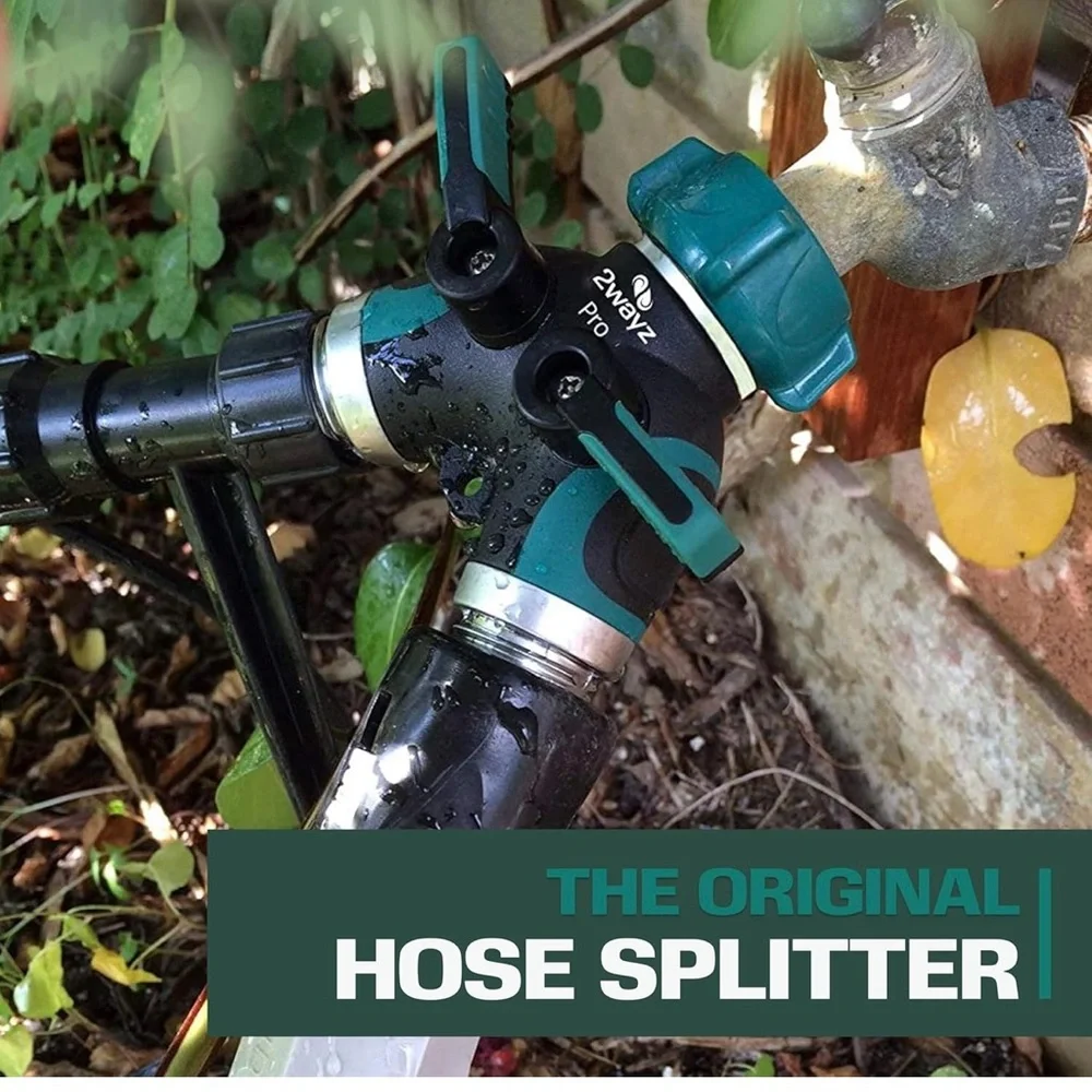 Garden Hose Splitter Double Pack Brand New - Picture 3 of 11